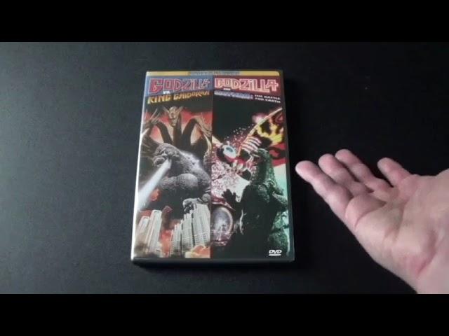 Godzilla VS King Ghidorah and Godzilla and Mothra the Battle for Earth DVD Unboxing Review.