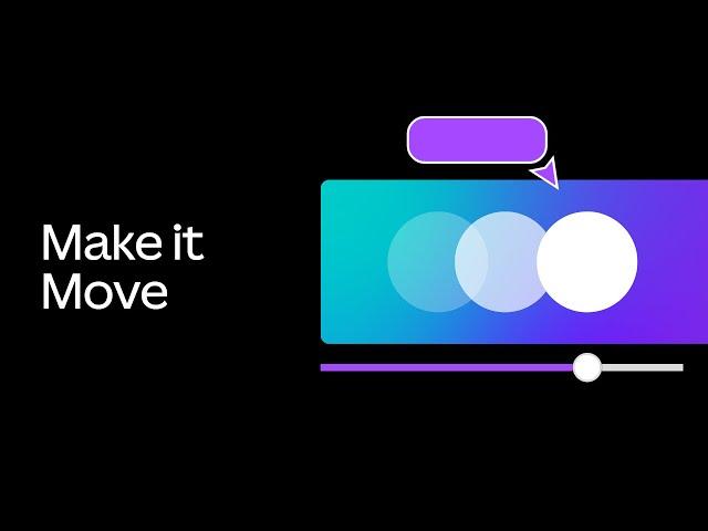 Make it move with animation | Canva