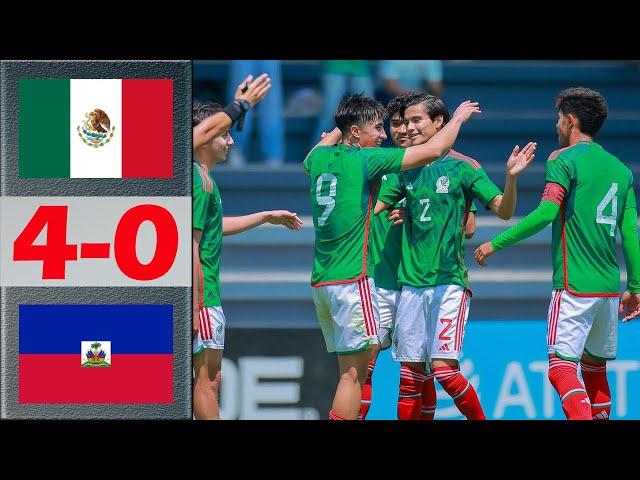 Mexico vs Haiti Highlights | CONCACAF U20 Championship 2024 | 7.21.2023