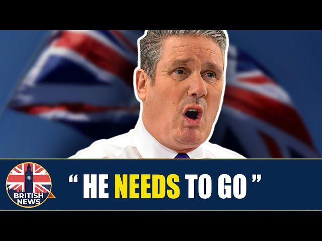 #KeirStarmer STUTTERS And Becomes A LAUGHINGSTOCK In a LIVE Interview | British News Today