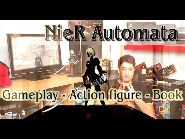 The ONLY NieR Automata Gameplay feat 2B Action Figure and BOOK