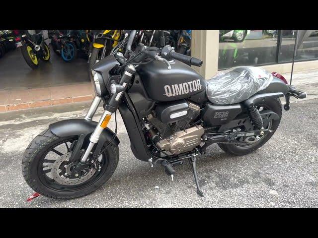 QJ Motor SRV250 (2023) Matte Black - Walkaround