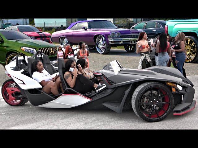 Tru Boys Car Show 2022: Big Rims, Donks, Amazing Cars Part 2