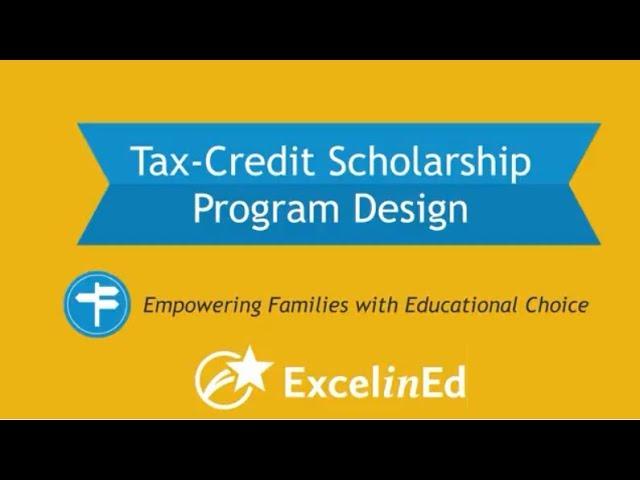 How are tax-credit scholarship programs designed?