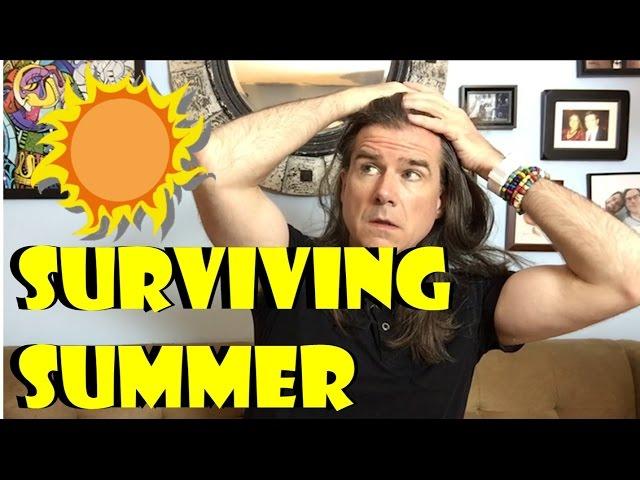 Men's Long Hair: Surviving Summer