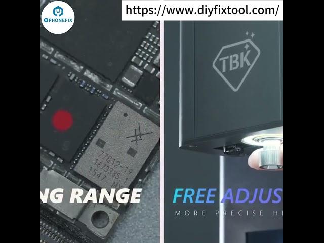 TBK Laser Welding Machine Motherboard Chip Desoldering Glue Removal Tinning #phonefix #diyfixtool