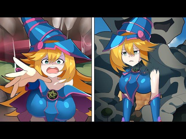 [Yu-Gi-Oh!] Dark Magician Girl Damaged by Monsters