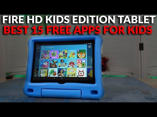 Amazon #FireHD 8 Kids Edition Tablet - 15 Best Free #KidsApps