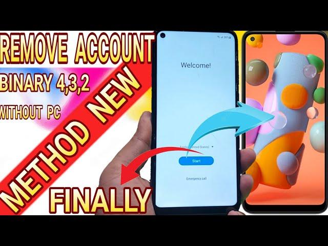 Samsung A11 Frp Bypass / Unlock Google Account Lock Without Pc / Android 12 2024