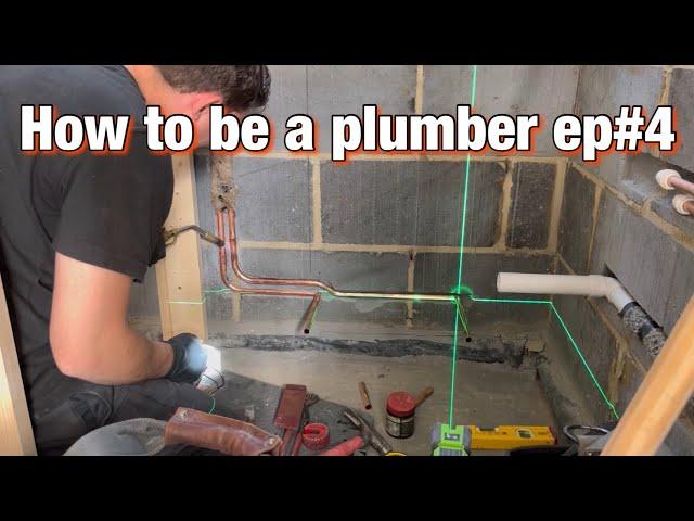 How to be a plumber #ep4 pipework chases!