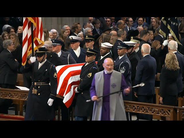 Trump, Obama, Clinton, Bush Attend Jimmy Carter's Funeral