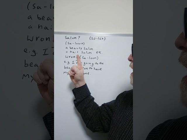 Do You Mispronounce the Word Salon? Many Do - English Tutor Nick P