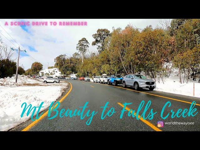 Mt Beauty to Falls Creek Drive | One of Australia's Leading Alpine Resort | Scenic Drive Melbourne