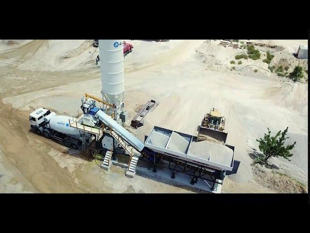 SEMIX Mobile Concrete Batching Plants - M60S4