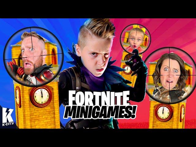 Fortnite MINIGAMES: Beck Destroys the Family! K-CITY GAMING