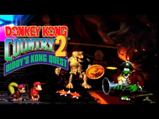 Donkey Kong Country 2 (SNES) - Secret Boss and 102% Ending