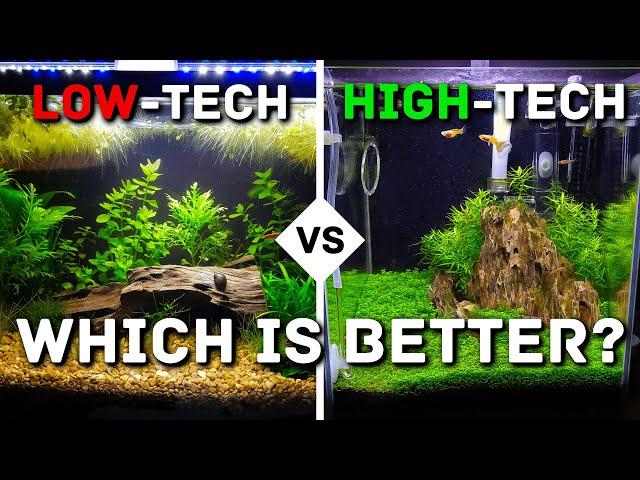 Low-Tech vs High-Tech Tanks: Which One is Right for You?