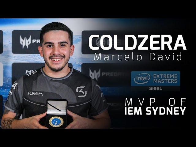 coldzera - HLTV MVP by ZOWIE of IEM Sydney 2017