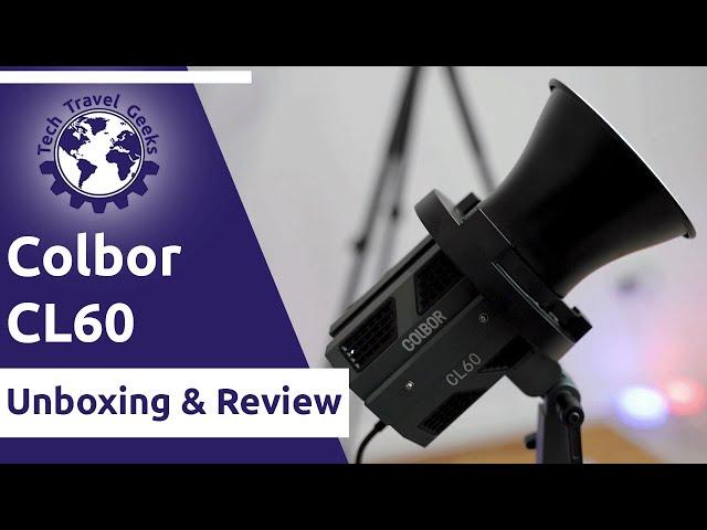 COLBOR CL60 COB Video Light - Unboxing and Review #colbor #colborvideolight