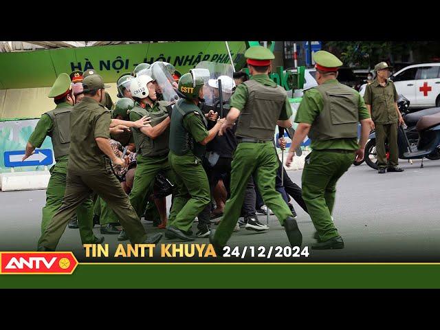 Tin tức an ninh trật tự nóng, thời sự Việt Nam mới nhất 24h khuya ngày 24/12 | ANTV