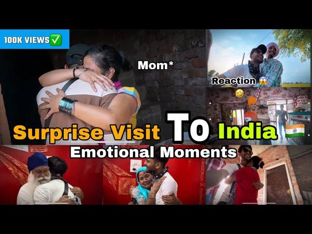 Surprise Visit From Uk  To India  | Emotional Moments | Friends |