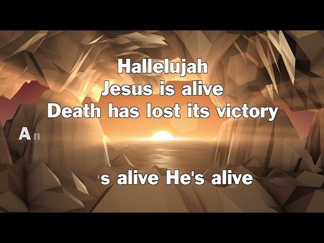 Jesus Is Alive ~ Hillsong ~ lyric video