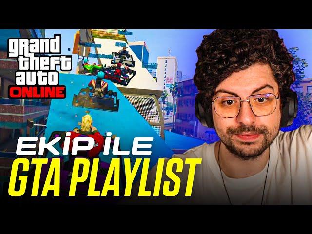 SONUNDA CANIMIZ ÇEKTİ! ÖZLENEN VE BEKLENEN | EKİP İLE GTA 5 PLAYLIST FACE TO FACE,PARKUR,SUMO | HYPE