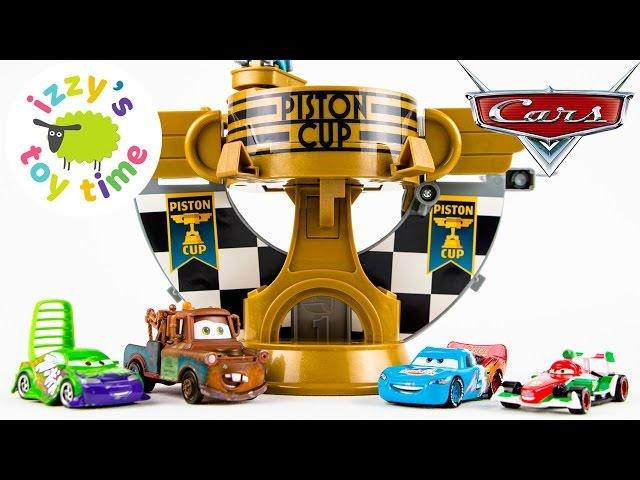 Cars  | Disney Pixar Cars Ultimate Piston Cup Speedway | Fun Toy Cars