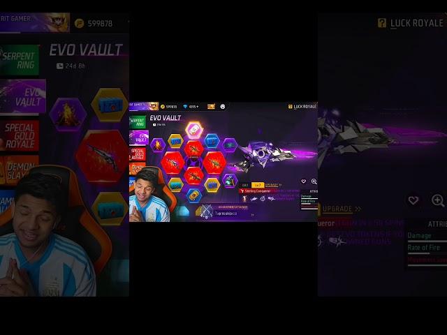 Lokesh Gamer Gifting 40,000 Diamonds Rare Evo Skin Garena Free Fire