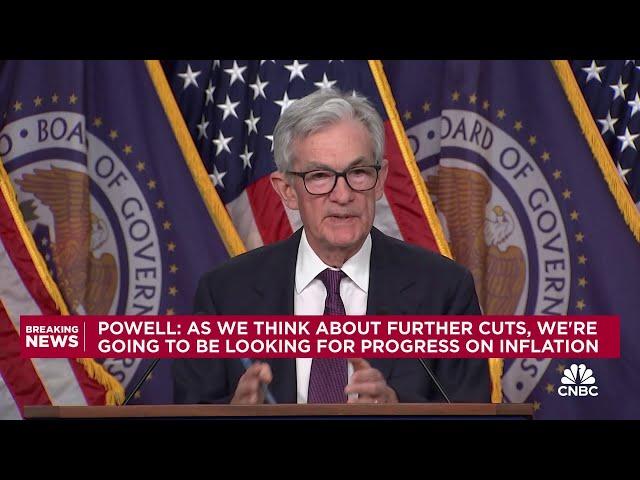 Fed Chair Powell: We want to keep the labor market pretty close to where it is