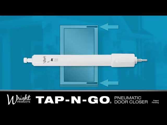 WRIGHT PRODUCTS Tap-N-Go Door Closer