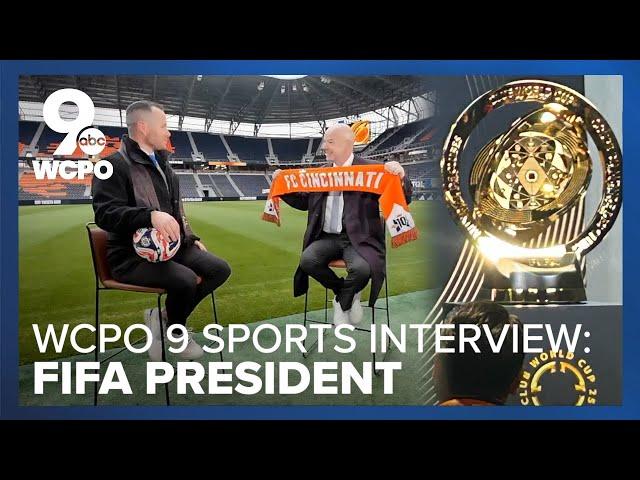 FIFA president on chances of Women's World Cup coming to Cincinnati
