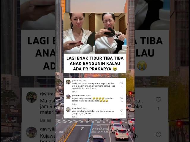 KOMENTAR NETIZEN | Auto begadang sih ini  #begadang #iburumahtangga #shortsviral
