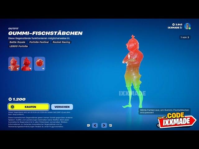 Fortnite | Item Shop | Gummy Fishstick | Showcase