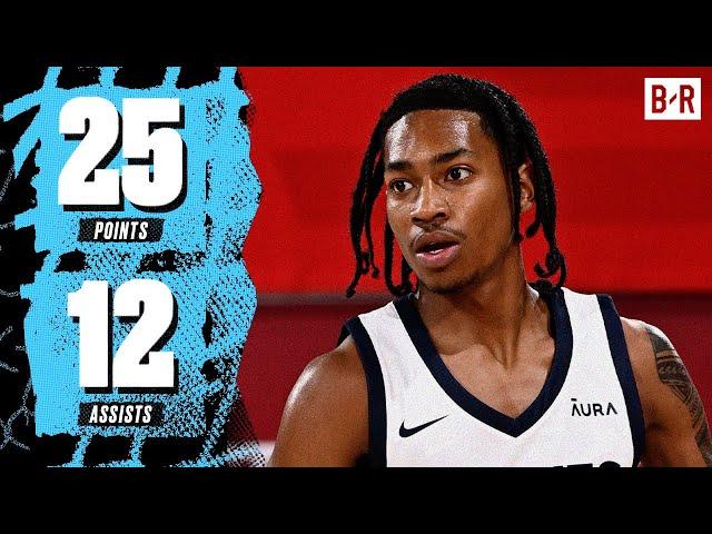 Wolves Rookie Rob Dillingham Drops Double-Double vs. Magic | NBA Summer League 2024