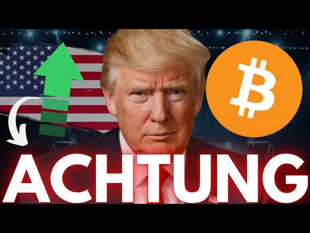 TRUMP BESTÄTIGT BITCOIN PREIS HYPE!! (NOCH 28 TAGE)