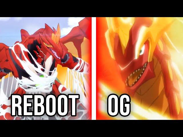 Drago OG vs Reboot | Bakugan