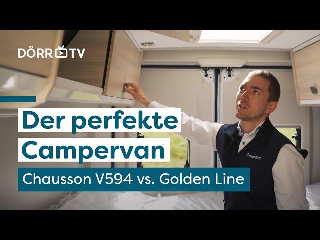 Chausson V594 vs. Golden Line - Der ultimative Camper Van Vergleich