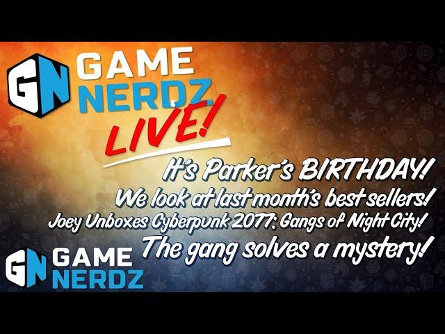 Game Nerdz Live! News, Unboxings, Games, & More!