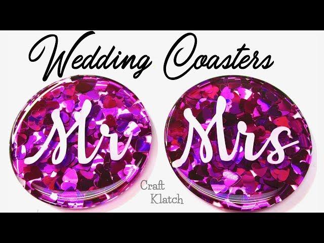 Wedding Confetti Coasters DIY | Another Coaster Friday | Craft Klatch