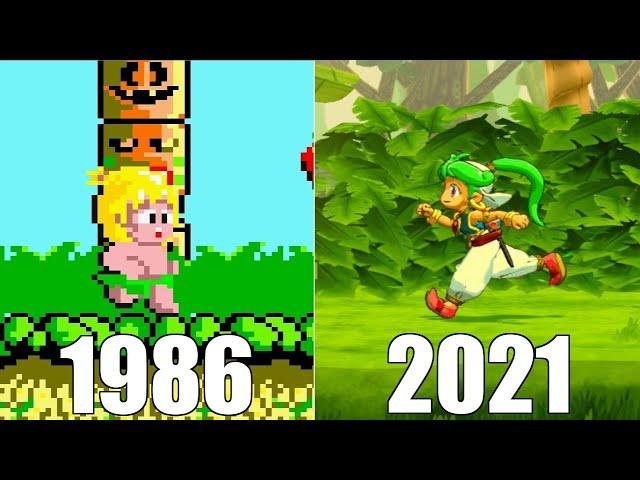 Evolution of Wonder Boy Games [1986-2021]