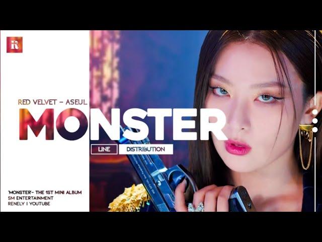 Red Velvet IRENE & SEULGI — Monster // Line Distribution