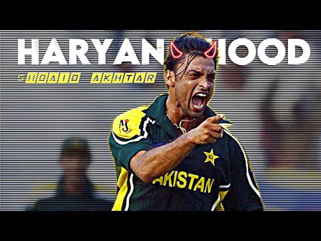 Haryana Hood x Shoaib Akhtar  / Shoaib akhtar bowling (edit ) #trending #babarazamstatus