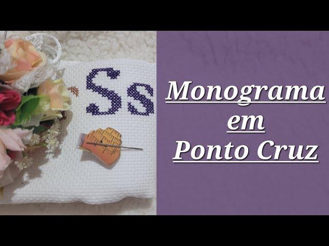 Cross Stitch Monogram - Letter Ss