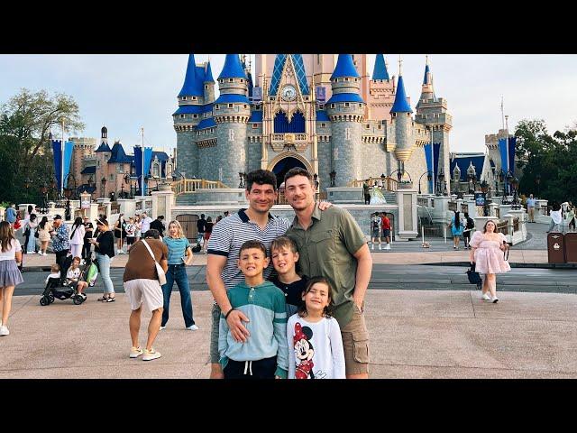 GAY DADS TAKE THEIR KIDS TO DISNEY WORLD | PJ & Thomas