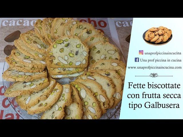 Fette biscottate con frutta secca (tipo Galbusera)