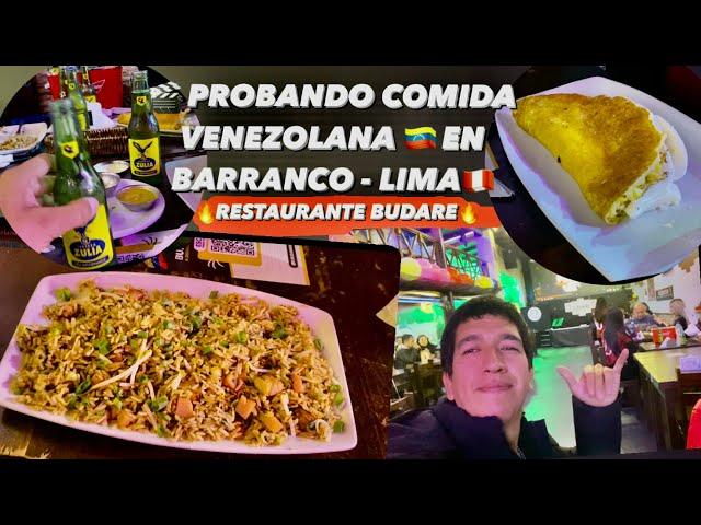 ¿VALE LA PENA?COMí en #BUDARE: COMIDA y BEBIDA VENEZOLANA en BARRANCO - #LIMA 