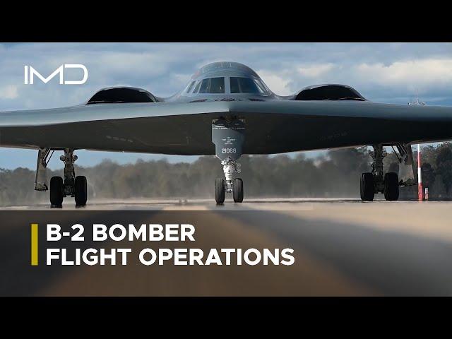 B-2 Bomber Flight Operations and Virtual Tour