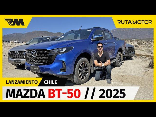 Mazda BT50 2025 - Actualización de la pickup mediana de la marca japonesa (Lanzamiento en Chile)