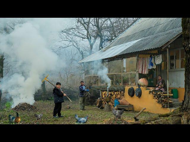 Azerbaijani Village Life | Hard Life, Simple Joys | Faraway Mountain Village